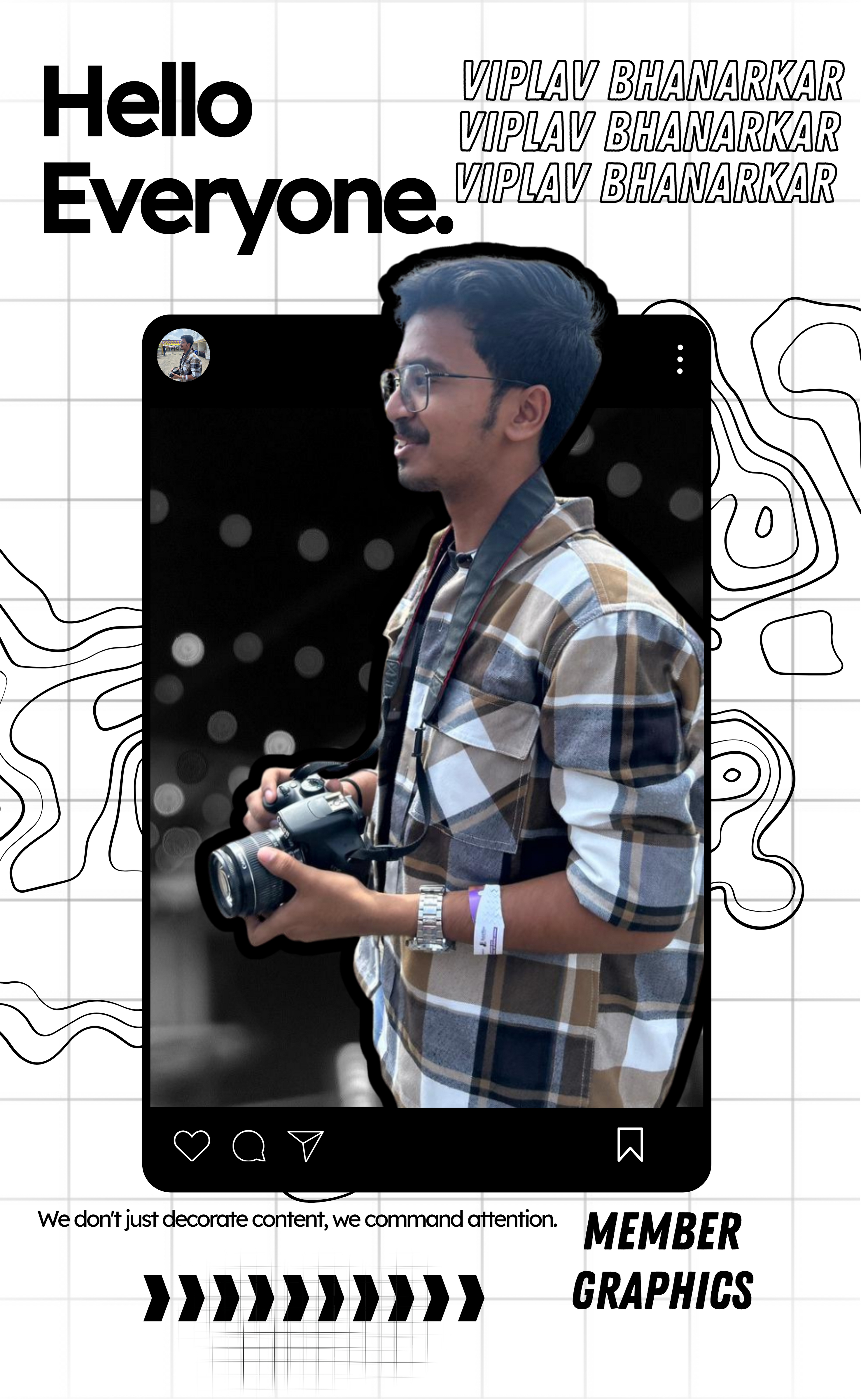 Viplav Bhanarkar - Graphics Member at Somaiya Voices